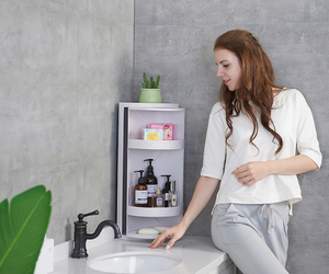 【HOT】Nailless multi-function rotating rack