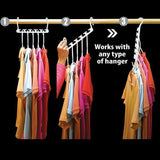 (80% OFF Today) Magic Hangers Closet Space Saving ( Plastic and Metal )
