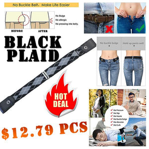 Buckle-Free Elastic Invisible Belt