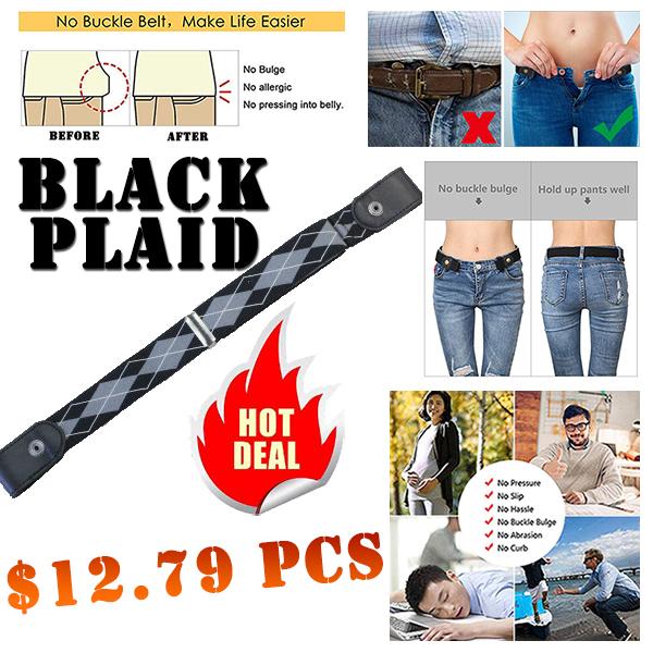 Buckle-Free Elastic Invisible Belt