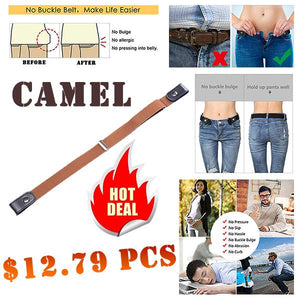 Buckle-Free Elastic Invisible Belt