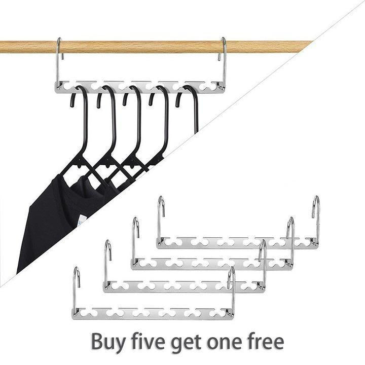 (80% OFF Today) Magic Hangers Closet Space Saving ( Plastic and Metal )