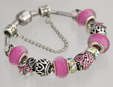 Breast Cancer Awareness Charm Bracelet Limited Edition