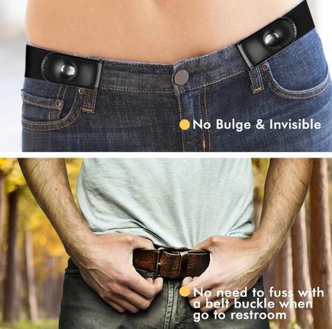 Buckle-Free Elastic Invisible Belt