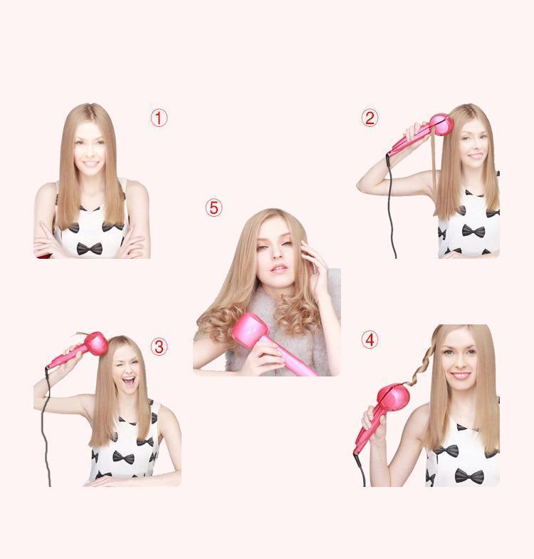 AUTOMATIC INSTANT HAIR CURLER